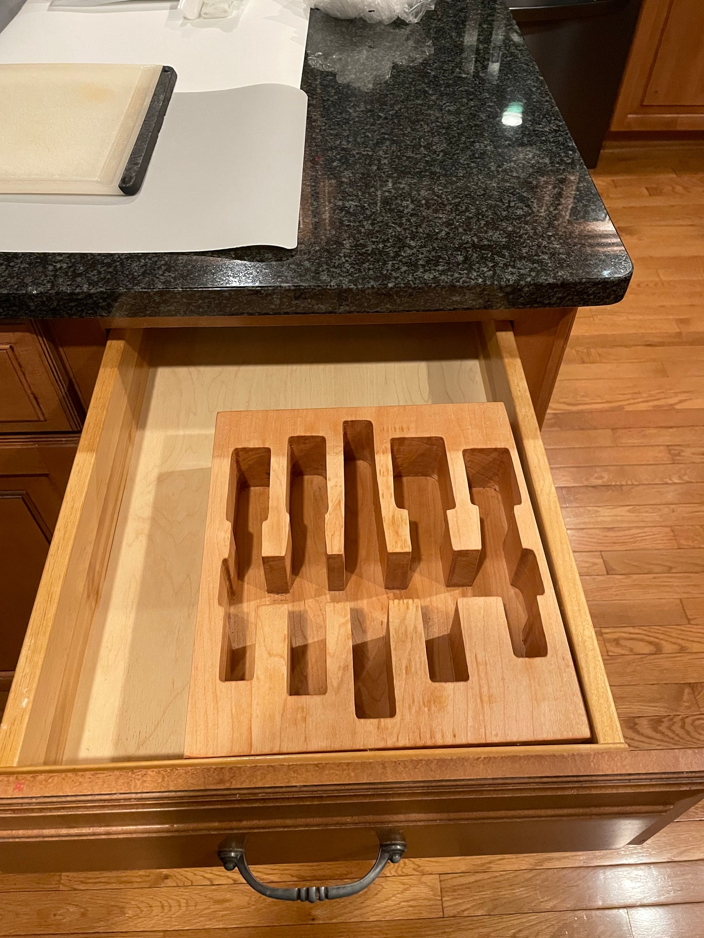 Cutlery Organizer - Maple